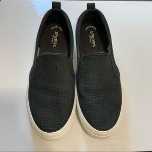 Sperry Crest Twin Gore Woven Emboss Sneaker